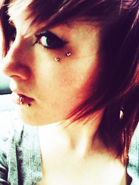 Anti eyebrow piercing- don't think i could do it but i love